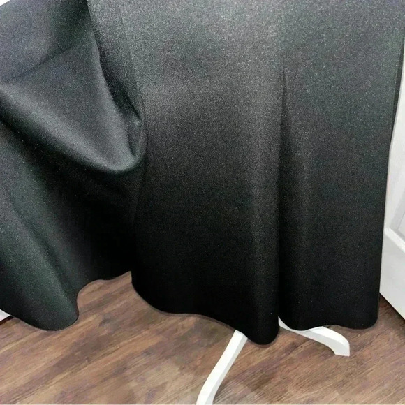 Vince Camuto black tiered midi skirt zip back polyester buisness wear versatile - Picture 9 of 12